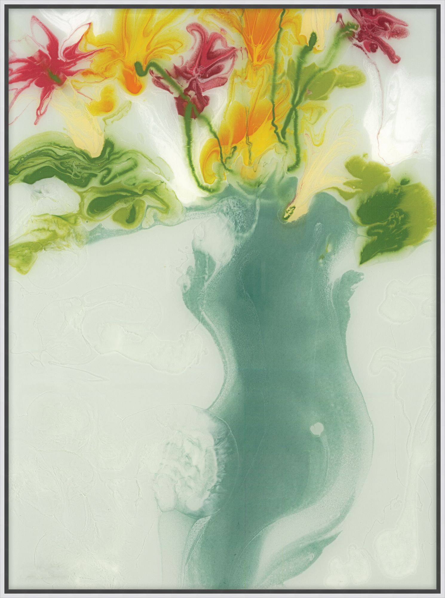 LEVEL57 Art Studio Floral Idealism 6 Framed Art | Perigold
